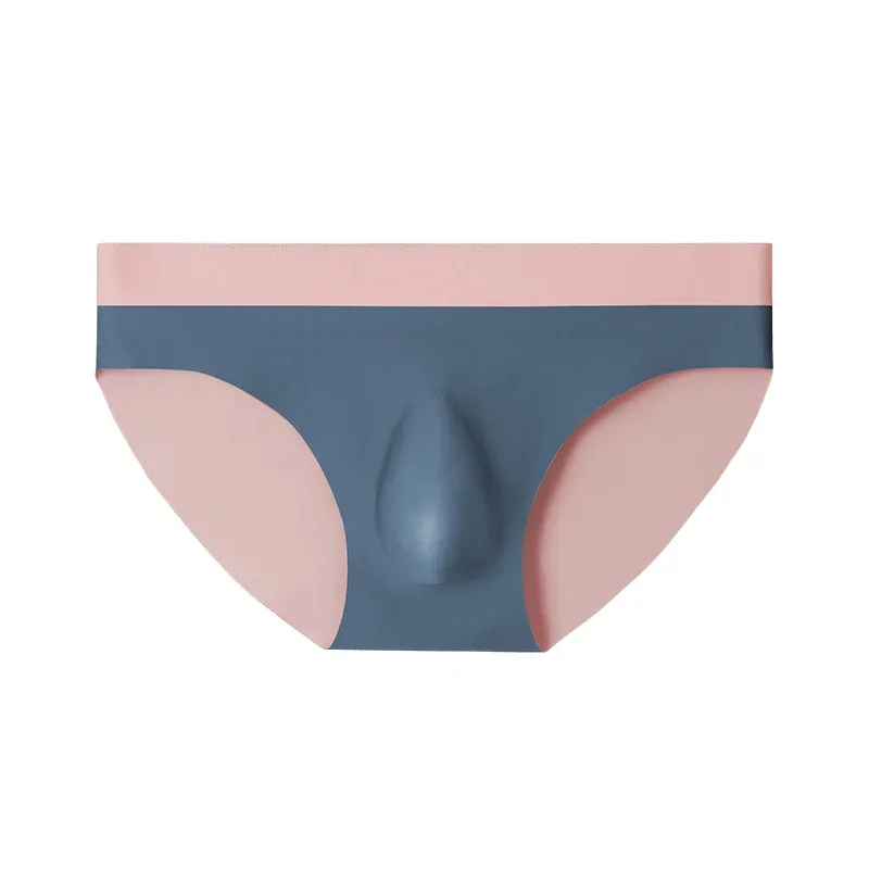 Roupa interior sem costura de seda gelo masculina 3d perfuração triângulo shorts verão cuecas finas meninos shorts esportivos 3256808552917215 — image 14