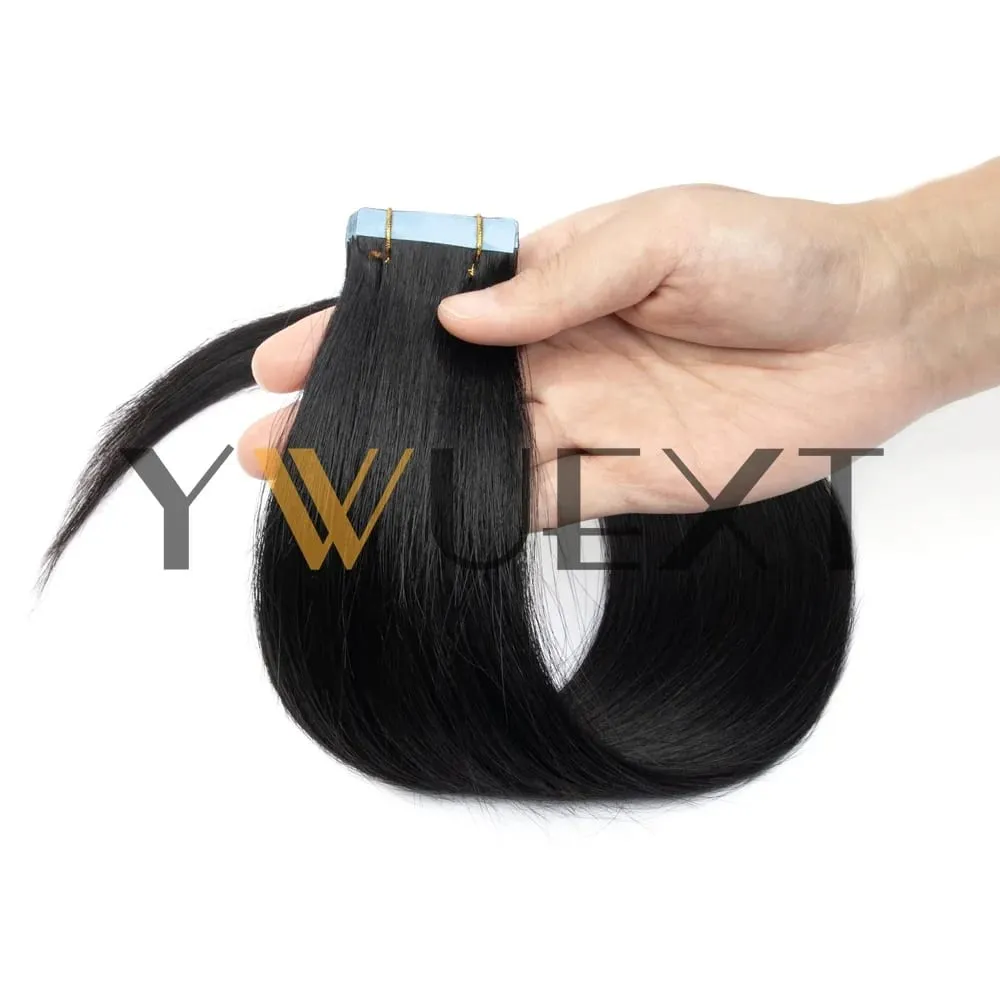 Tape In Human Hair Extensions 10Pcs/30g Per Pack Remy Real Human Hair Straight Natural Black Brown Blonde Multi‑Colors Seamless Skin Weft Tape Hair Extensions For Women — image 15