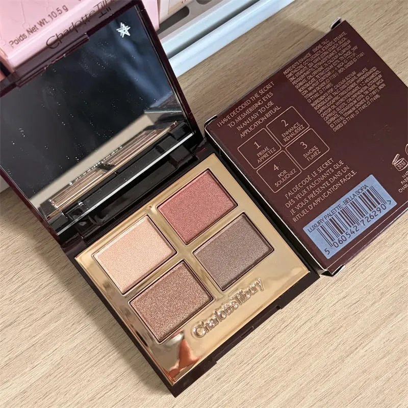 Luxury CT Makeup Suit Four Color Eyeshadow Palette Matte Setting Powder Facial Concealer Effect Lipstick Lasting Lip Lubrication — image 12