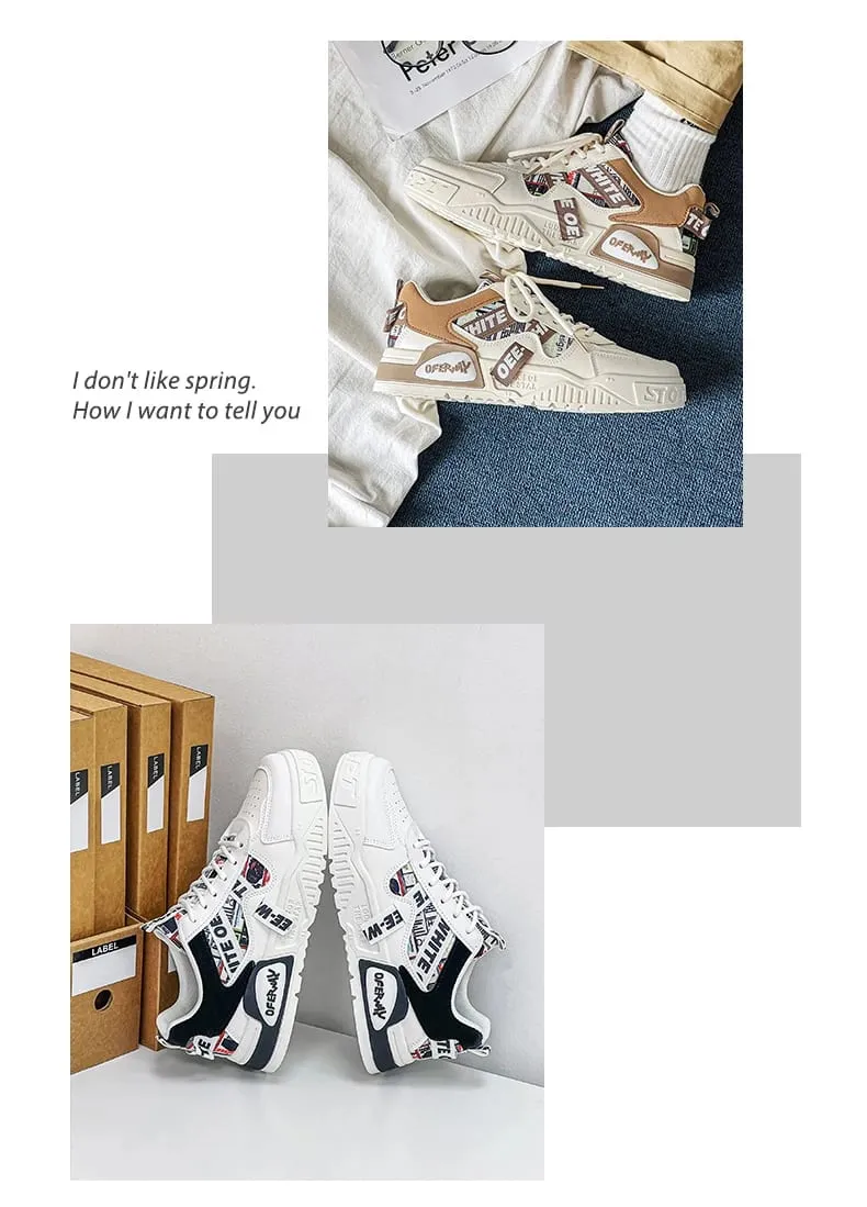 New Skateboard Mens Shoes Summer Sneakers Leather Casual Fashion Outdoor Running Sports Hiking Tennis Platform Designer Luxury — image 9