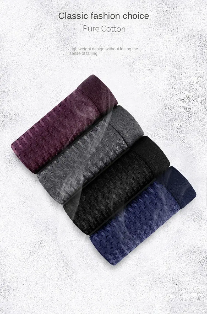 Homens sólidos verão roupa interior de seda gelo boxershorts cuecas respiráveis roupa interior de fibra de carbono de bambu anti-bacteriano oco calcinha — image 13