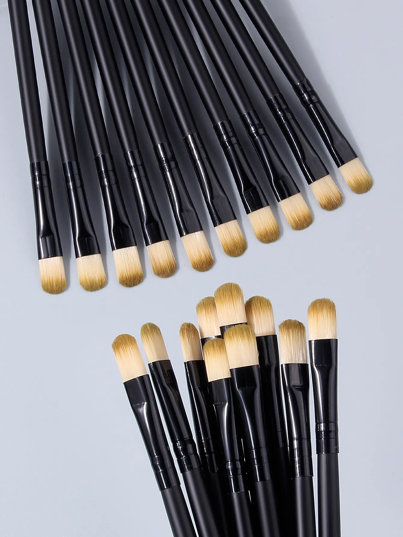 10PCS Eyes Makeup Brushes Set Professional Soft Contouring Eyeshadow Eyeliner Eyebrow Brush Women Facial Beauty Cosmetic Tool — image 5