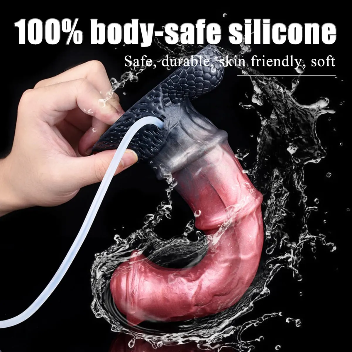 Squirting Horse Anal Dildos Monster Fake Penis G-Spot Stimulator Masturbation Butt Plug Cock Sex Toy For Women Men Flirting — image 3