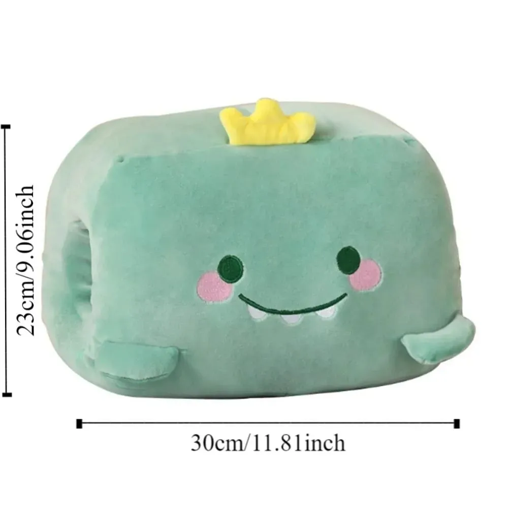 Creative Hand Warmer Pillow Super Soft Keep Warm Office Nap Pillow Animal Hand Hold Pillow Stuffed Men Women — image 7