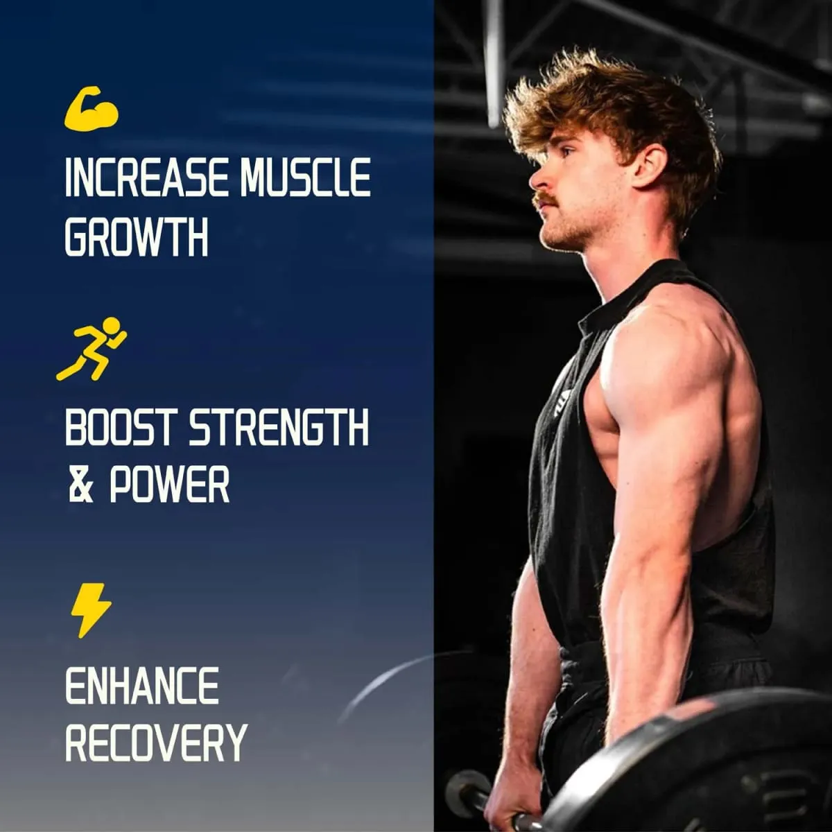 Creatine Monohydrate Gummies Dietary Supplement Supports Workout Recovery Maintenance of Lean Muscle Mass Supports Athletic Performance — image 2