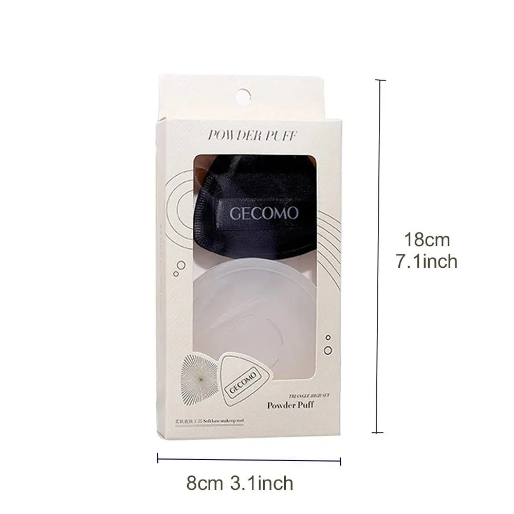 Soft Triangular Black Powder Puff Wet And Dry Dual-use Concealer Makeup Cushion — image 6