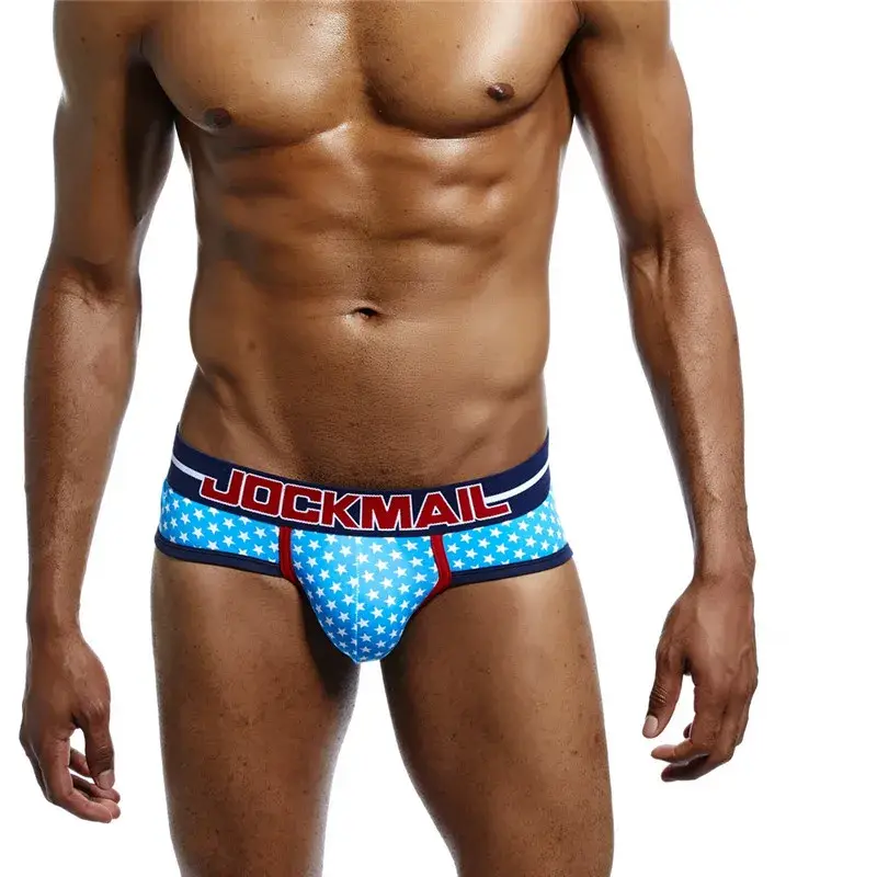 Panlalaking Underwear Briefs Cotton Printed Sexy Men Boxer Brief Slips Cueca Masculina Panties Calcinha Calzoncillos Hombre Breathable — image 12