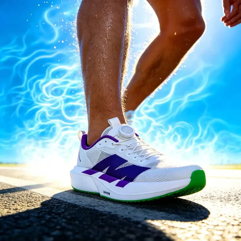 Men Cushioned Carbon Plate Running Footwear Breathable Mesh Marathon Sneakers Non-Slip Lightweight Athletic Shoes for Women Gym — image 5