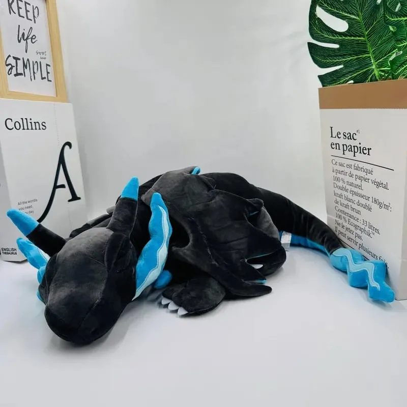 New Large 48cm Blue Sleeping Charizard Plush Doll Toys Super Soft Pokemon Stuffed Animal Anime Plush Pillow Floor/Sofa Cushion — image 4