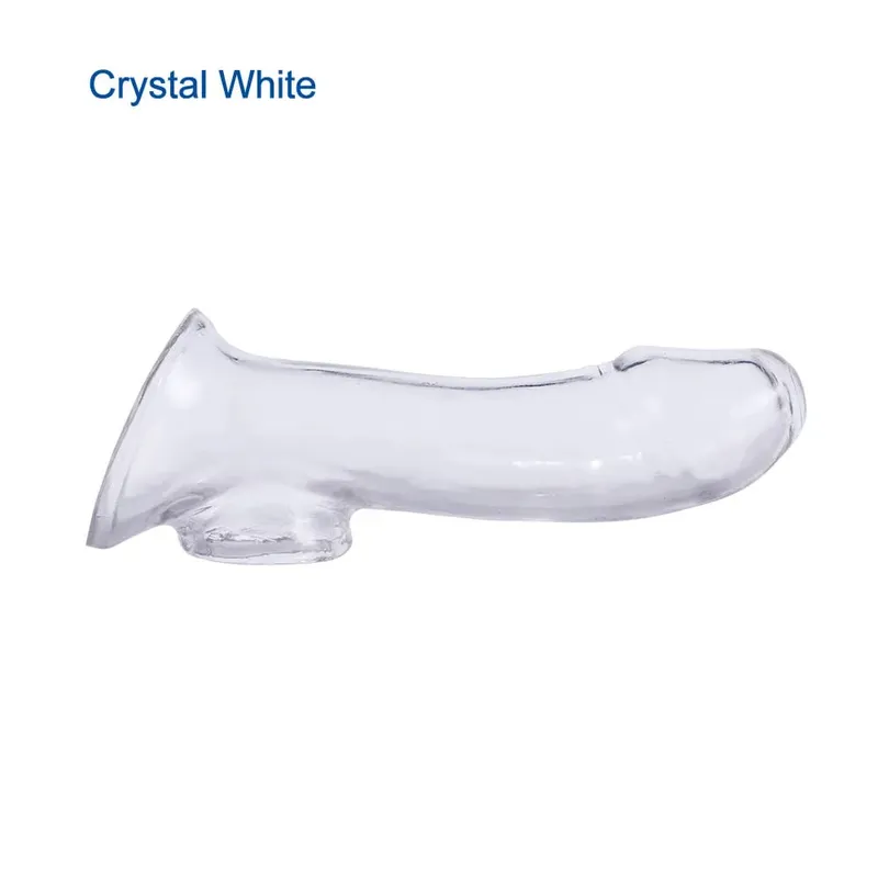 Male Masturbator Penis Delay Sleeve Erectile Enhancer High Elastic and Safer Condoms Sex Toy for Couple Erotic Sex Toys — image 6
