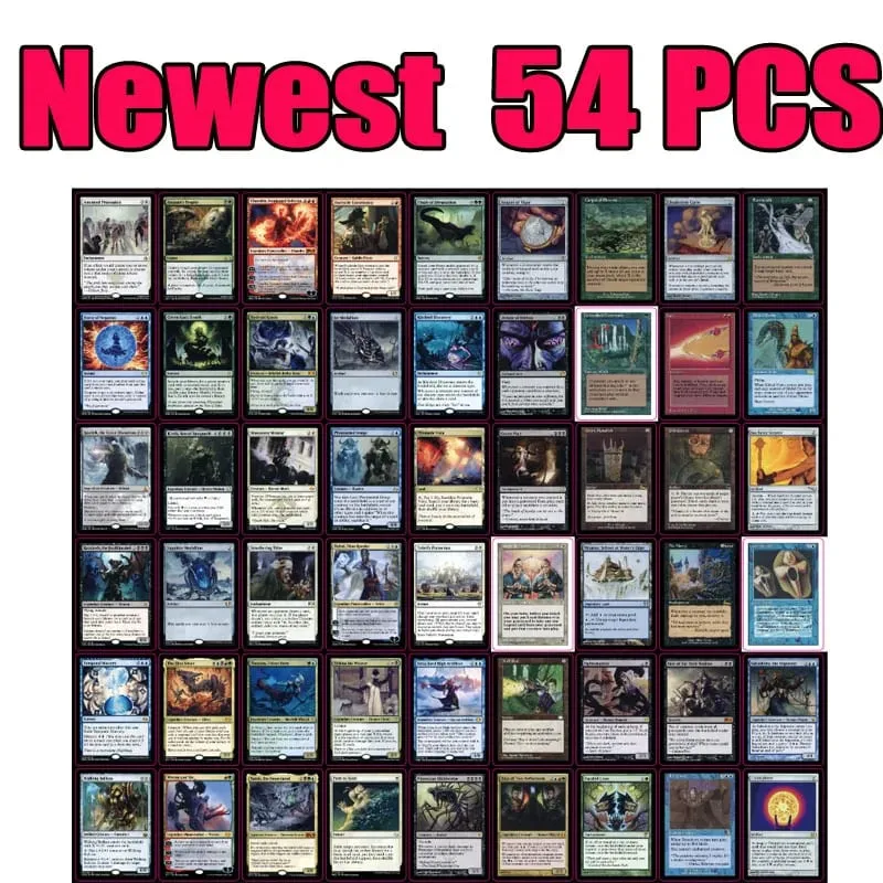 54 Pcs Black Core Cards P9 Dual Land Fetch Land Shock Lands Cards