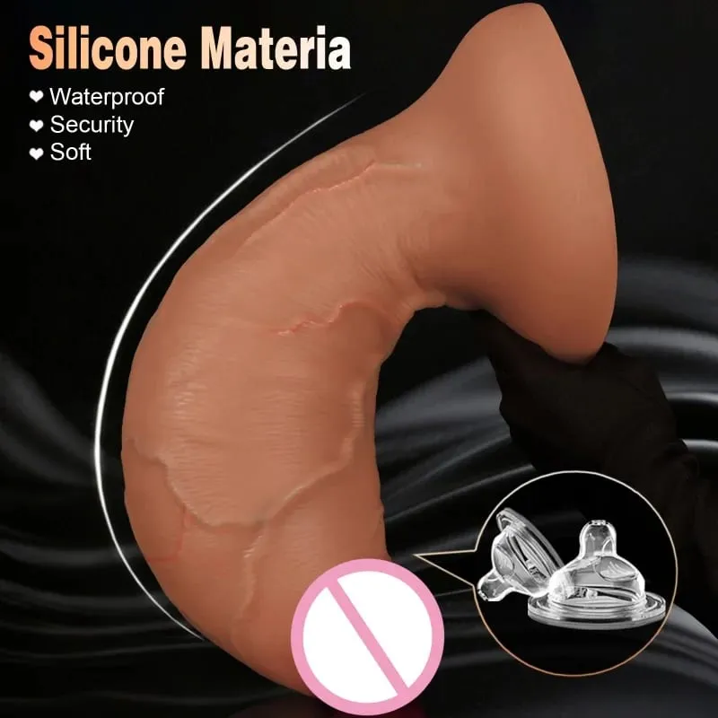 Super Large Anal Dildos Thick Realistic Penis Silicone Big Dick Butt Plug Masturbatior with Suction Cup Sex Toys for Women Men — image 4