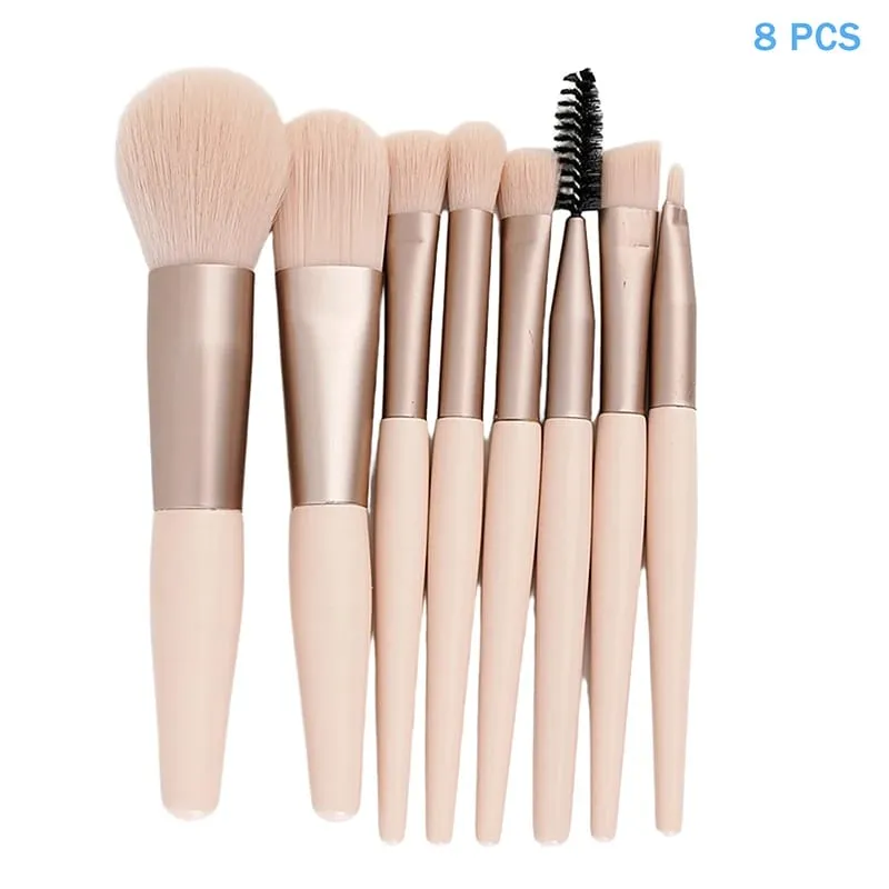 8/13PcsMakeup Brush Set Fluffy Professiona Cosmetic Foundation Powder Eyeshadow Kabuki Make Up Brush Beauty Tool Makeup. — image 8