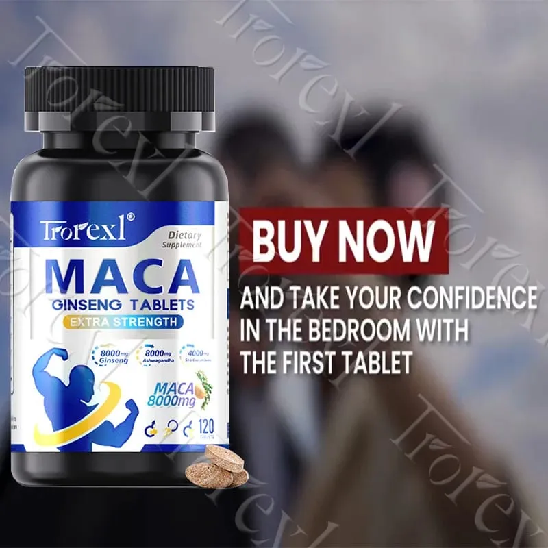 120 Tabs MALE TEST BOOSTER COMPLEX MAXIMIZER SUPPLEMENT RECOVER BED CONFIDENCE — image 6