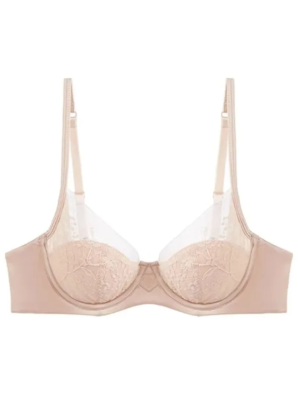 Women French Satin Lace Lingerie Set Push Up Anti Sagging Bra Full Coverage Brassiere Soft Comfort Underwear Daily Use 32‑38AB — image 14