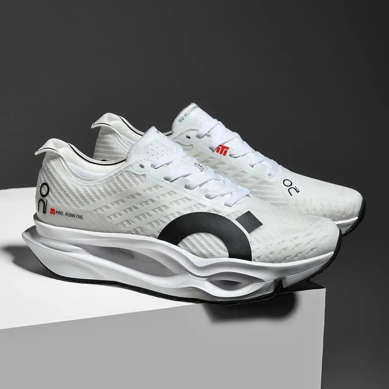 Men Shoes Lightweight Vulcanize Shoes Fashion Sneakers Men Mesh Casual Running Shoes Lac-up Walking Sneakers Zapatillas Hombre — image 6