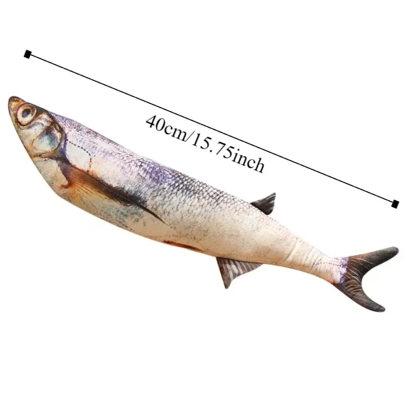 Sofa Cushion Perch Simulation Fish Pillow Stuffed Grouper Cartoon Fish Soft PP Cotton Fish Anime Pillow Gifts — image 6