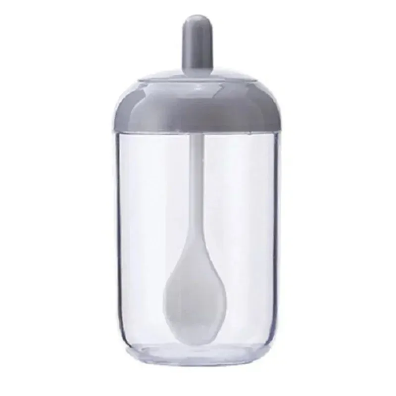 1 pçs tempero jar recipiente de plástico garrafa tempero organizador tempero acampamento ao ar livre seasonins recipientes cozinha gadget conjuntos — image 15