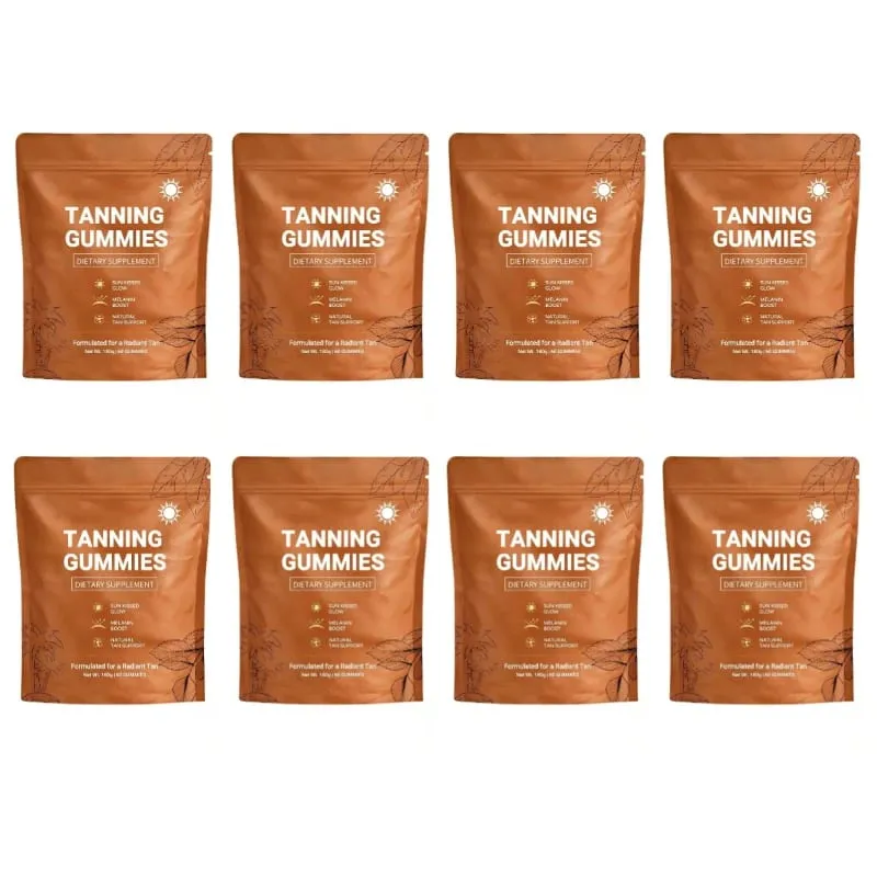 Tanning Gummies for Women Sunless Bronzing Glow Support Vegan Sugar-Free Non-GMO Astaxanthin & Lycopene 60 Count — image 12