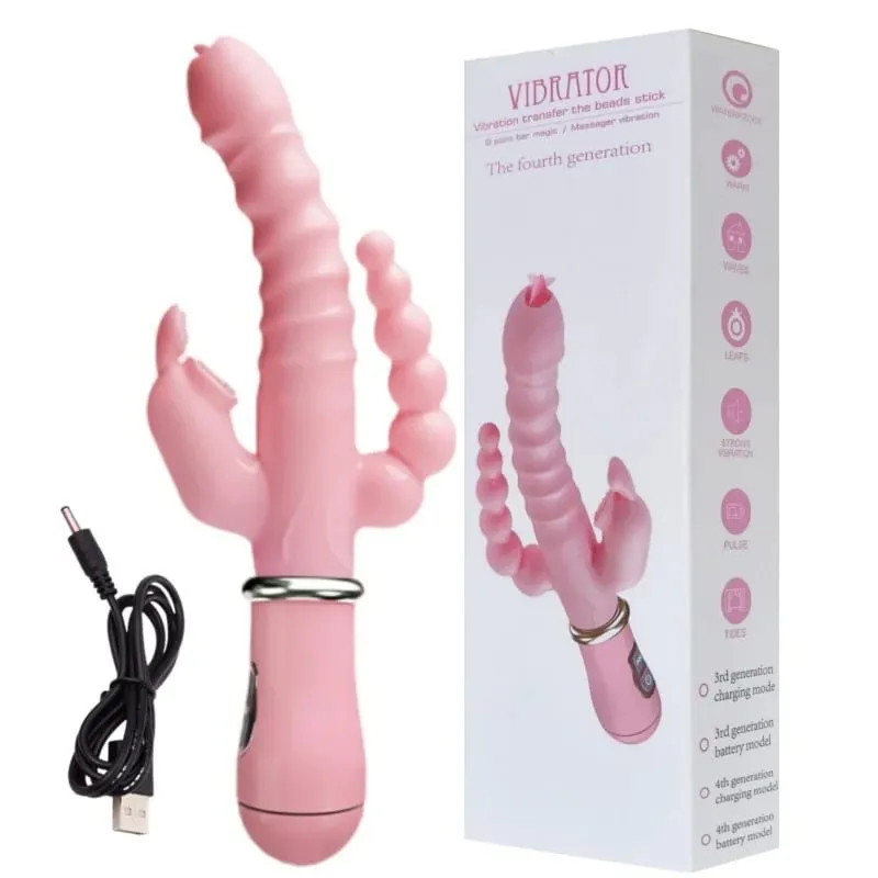 Sex Toys Vibrator Telescopic/Rabbit/Finger Digging G Spot Powerful vibrating AV Magic Wand Clitoris Stimulator Dildo Masturbator — image 29