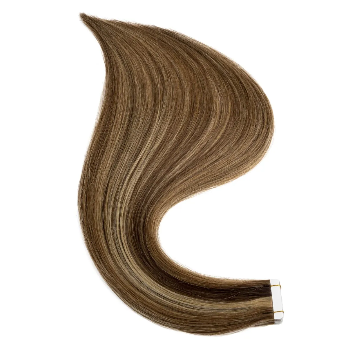 Bande Blonde dans les Extensions de cheveux cheveux humains platine #60 bande de trame de peau droite sans couture dans de vraies Extensions de cheveux humains 50G