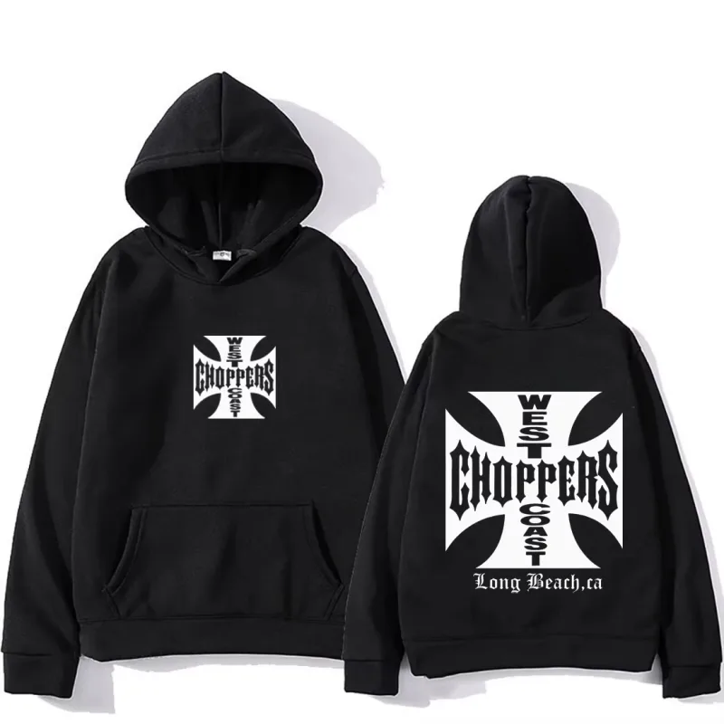 Paul Walker West Coast Choppers Hoodie Herr Dammode Mode Topp hiphopkläder Fleece långärmad vintagetröja — image 1