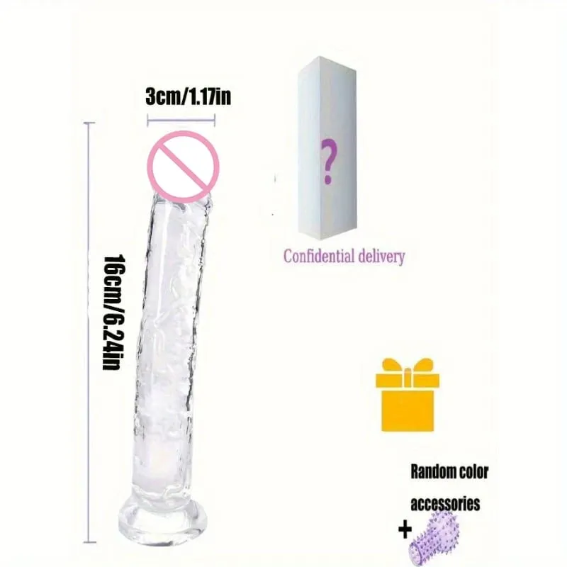 7 Sizes Realistic Clear Dildo XL Silicone Penis with Suction Cup Plugs for Women Masturbation Anal Adults Gay Sex Toys 18 G-spot — image 8