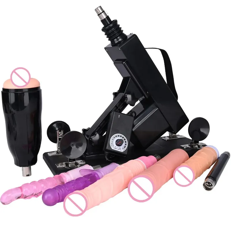 Máquinas sexuais populares para mulheres se masturbando, bombeando armas sexuais, velocidade ajustável, máquina de amor para mulheres, brinquedos sexuais — image 9