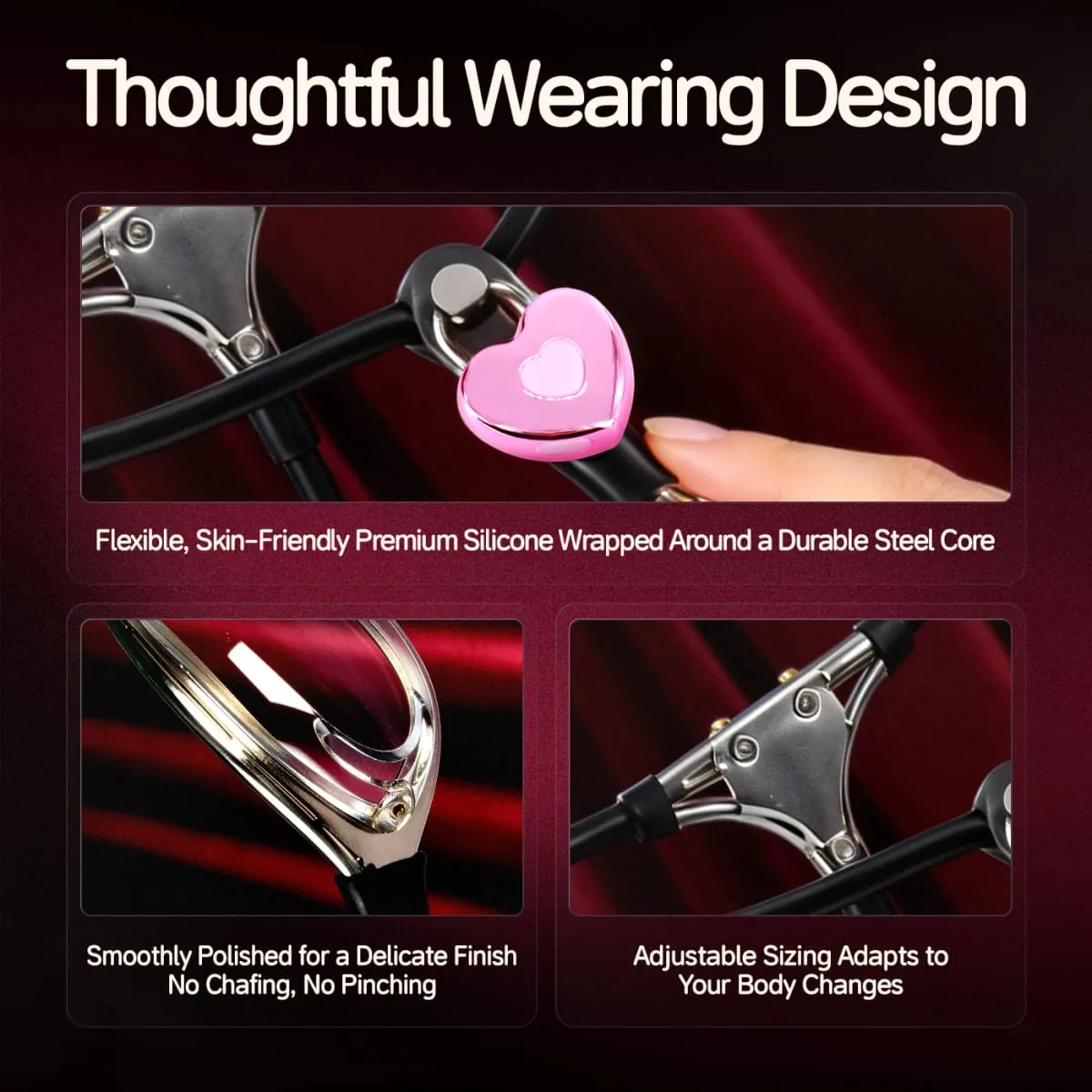 YoKoNex Transparent Female Chastity Belt Magaang Panty Black Emperor Chastity Belt Lock Fetish Adult Sex Toys — image 5