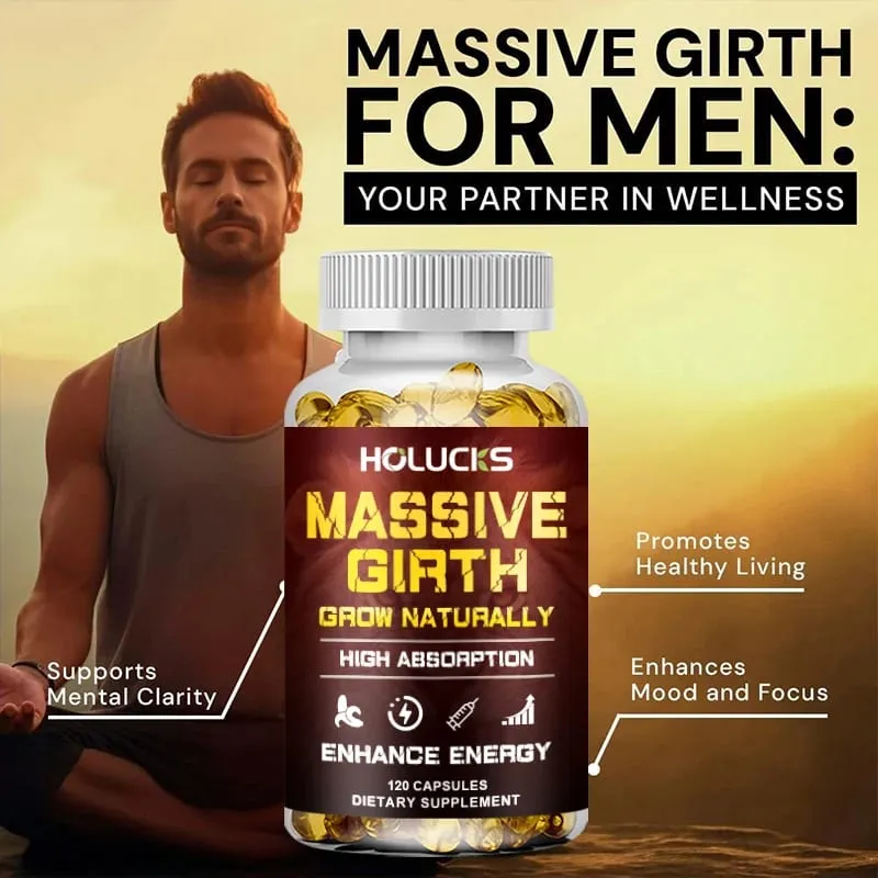 Men's Health Supplement Capsules Enhances Performance & Energy for Stamina Muscle Strength Booster — image 6