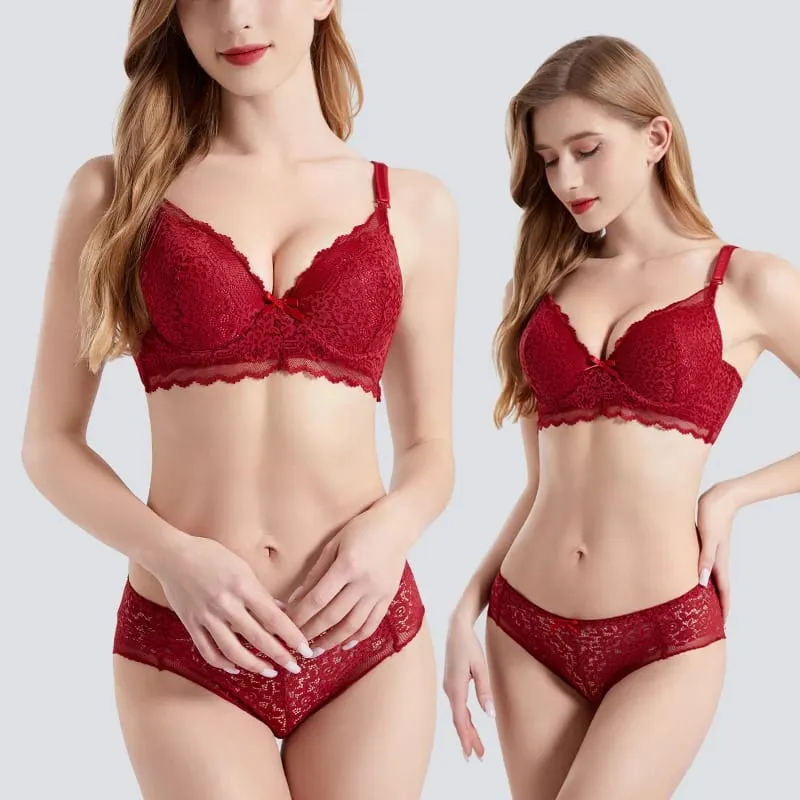2024 novos conjuntos de sutiã preto branco cinza vermelho azul bege 34/75 36/80 38/85 40/90 42/95 44/100 bcde roupa interior para lingerie feminina — image 5