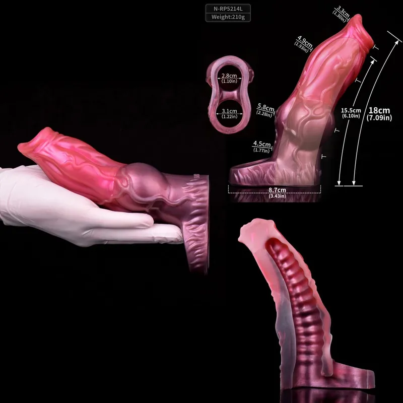 Dual Channel Monster Pussy Masturbator Soft Silicone Male Masturbation Cup Realistic Vagina Penis Training Sex Toys for Man — image 9