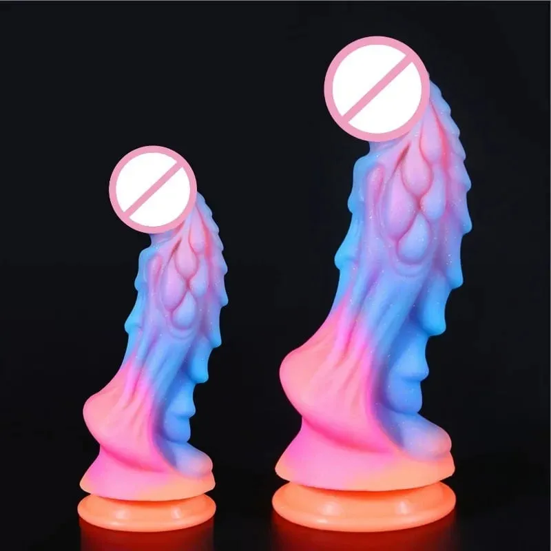 Vibrador de cavalo macio realista para mulheres silicone com forte ventosa jogar masturbador g ponto masturbação pau brinquedos sexuais adultos — image 2