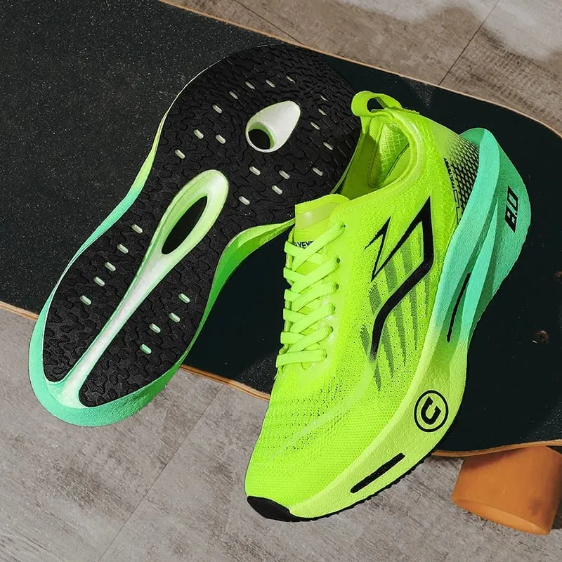 Men Running Shoes Carbon Board Marathon Sports Speciality Lightweight Men's Comfortable Walking Athletic Sneakers Male Autumn