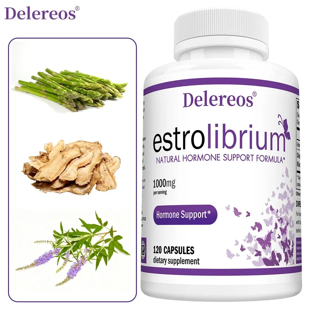 1000mg Hormone Support - Menopause Supplements for Women - Supports Natural Hormonal Balanc Monthly Comfort and Wellness