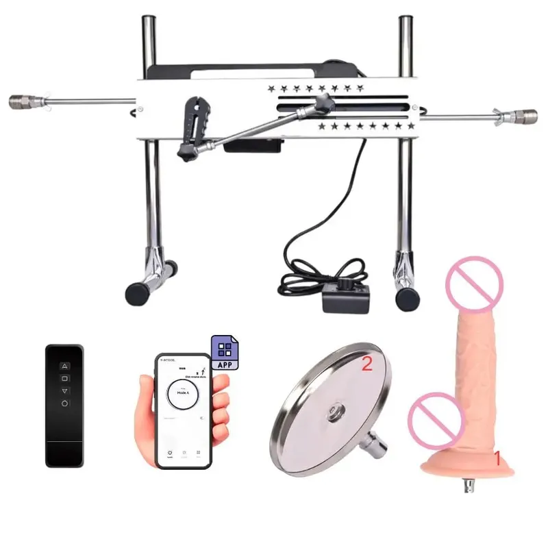 Rough Beast APP Control Makapangyarihang Sex Machine para sa Babae at Lalaki Masturbesyon Love Machine na may Dildo Toy Shop Penetration Sextoys — image 13