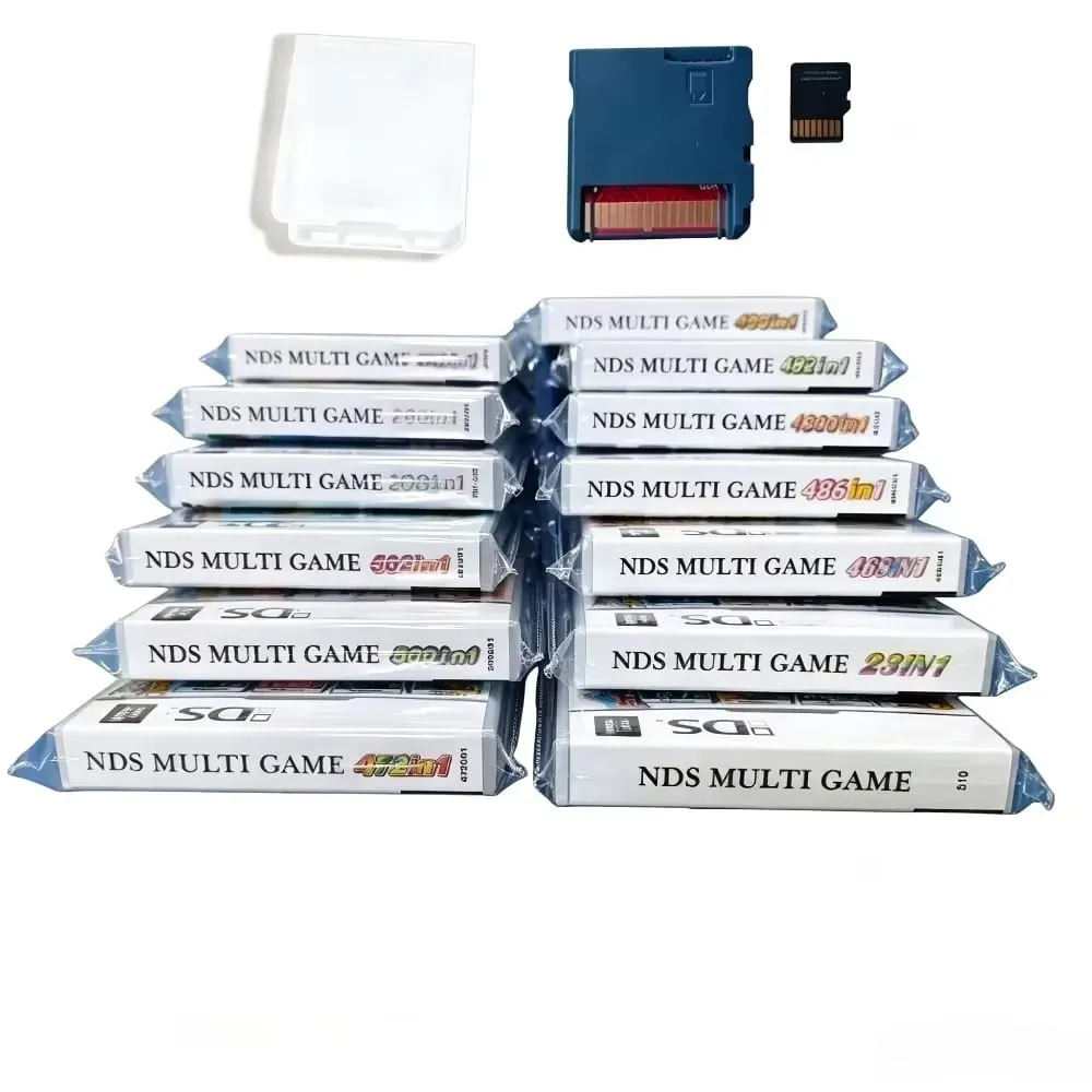 4300 500 520 482 In 1 NDS Multi Game Card Retro Game Cartridge With Box For DS Lite DSi 3DS Game Collection — image 5