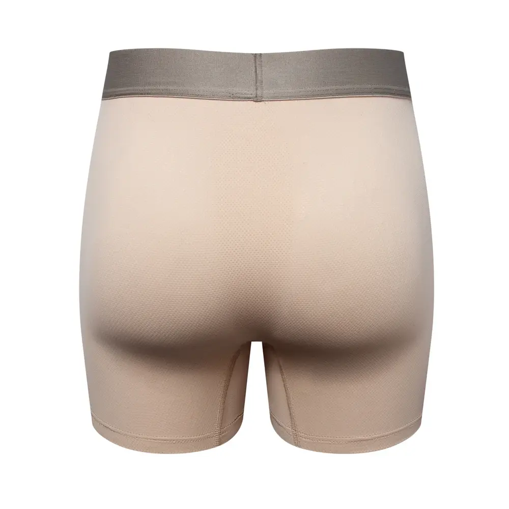 Sexy roupa interior masculina boxer 3d em forma de rede bolsa projetada painéis de malha respirável masculino boxershorts tronco cuecas masculinas — image 39