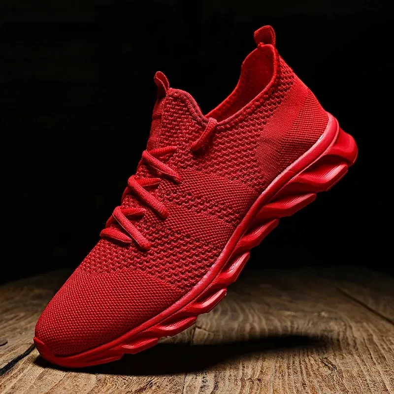 Men's Casual Sneakers Breathable Summer Running Shoes Lightweight Soft Sport Shoe Outdoor Fashion Tennis Shoes for Men Women — image 4