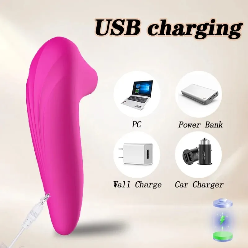 Clitoral Sucking Vibrator for Women Clit Sucker Vibrators with 5 Suction & Vibration Mode Waterproof Rose Sex Toy Clitoris — image 5