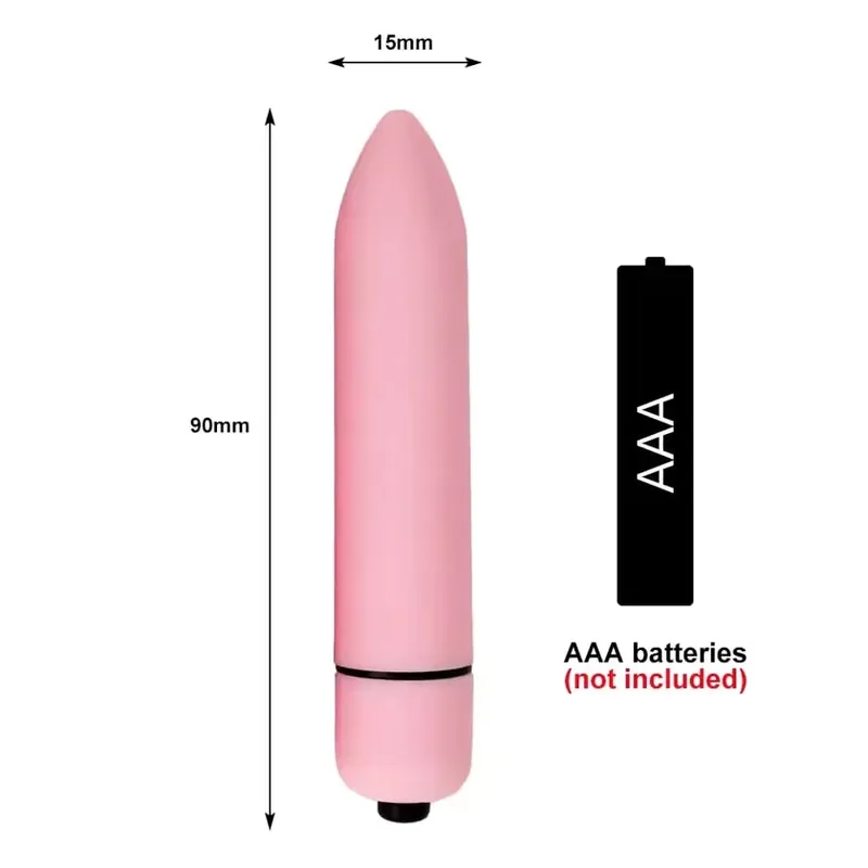 Mini bala vibrador feminino massageador vaginal g ponto clitóris estimulador poderoso vibrador masturbação adulto brinquedos sexuais para mulher 18 + — image 9