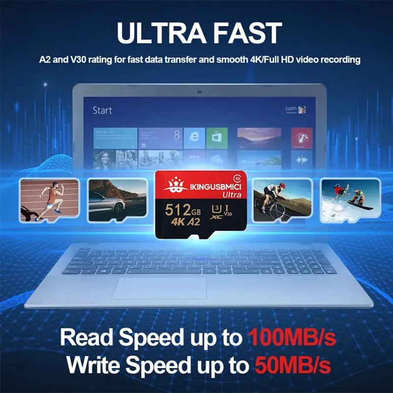 Memory Reliable Quality 32/64/128/256/512gb Mini Durable Smartphone High Micro Original 10 Card Flash Class Tf Quality Fast U3