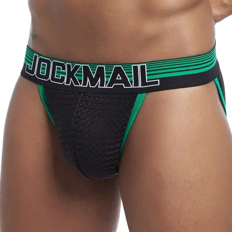 Cueca masculina sexy, cueca boxer de malha de nylon, roupa íntima masculina — image 6