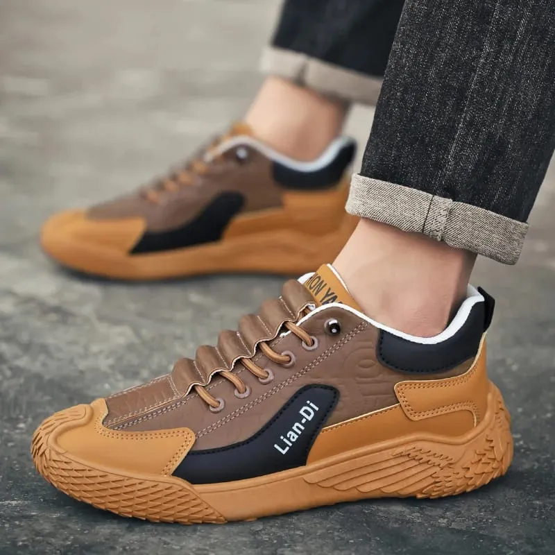 Spring and Autumn Fashion Elastic Band Sneakers for Men Versatile Trendy Casual Shoes Student Running Shoes Soft-Soled Lightweight Men's Shoes — image 6