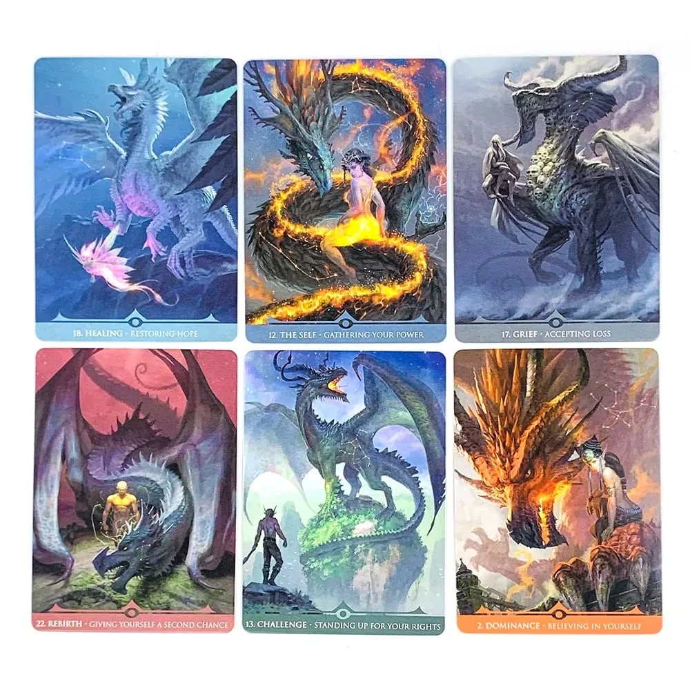 Star Dragan Oracle Cards A 33 Card Game Mystical Divination For Family and Friends Party Game Spiritual Guidance & Collectors — image 4