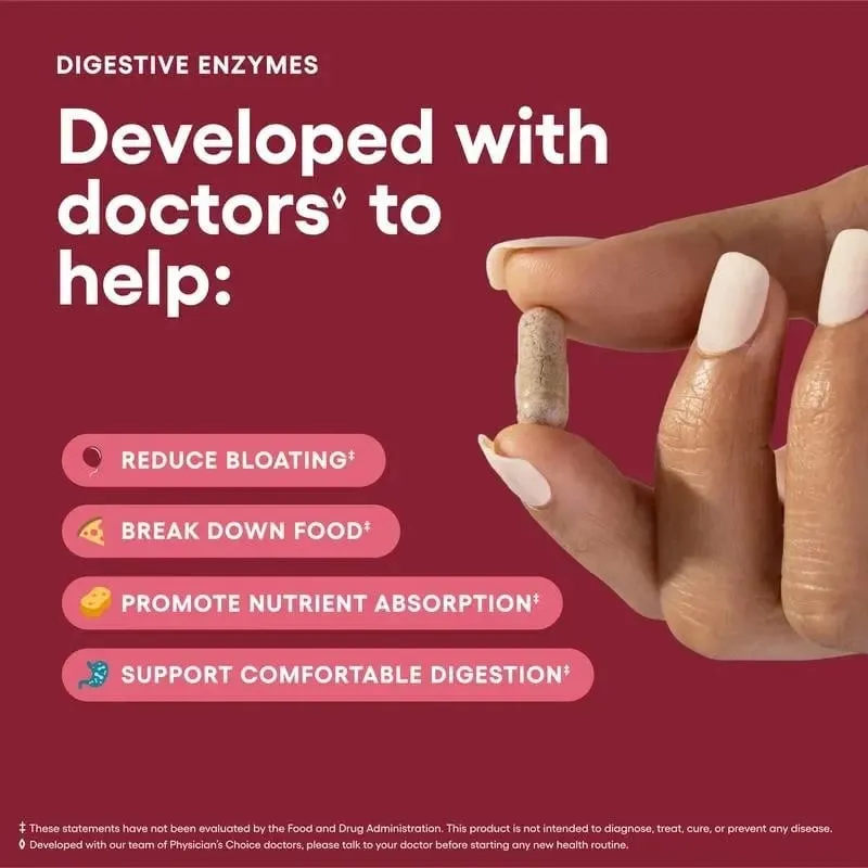 Enzimas digestivas - Saúde intestinal Multienzimas Prebióticos e probióticos orgânicos para saúde digestiva — image 2