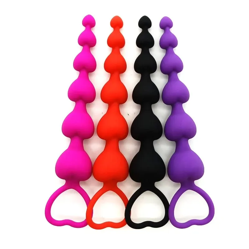 Super Long Anal Beads Anal Plug Prostate Massage Big Butt Plug Vaginal Balls Anal Stimulation Pull Bead Dildo Deep Anal sex Toy — image 5