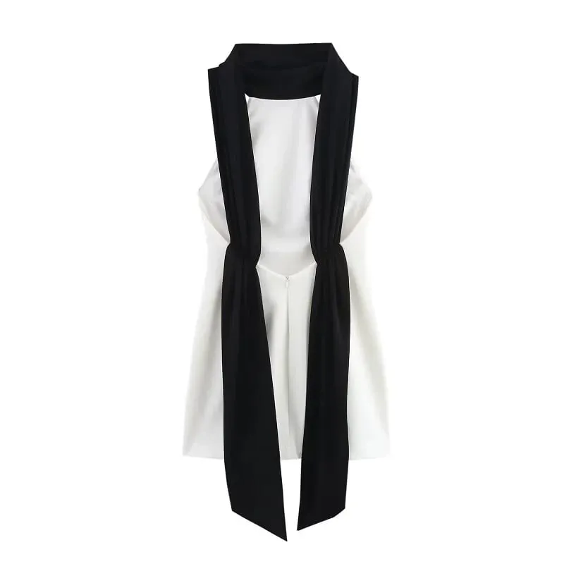 Vit rygglös kort klänning Kvinna Grimma Eleganta festklänningar för kvinnor off Shoulder Miniklänning Kvinnor Ny i klänningar Kvinna — image 3
