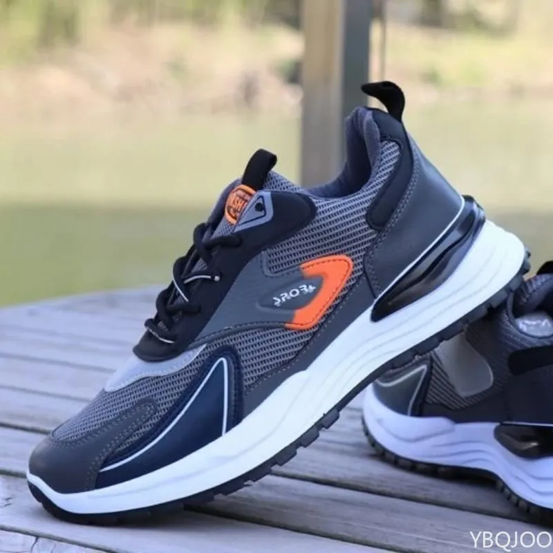 2025 Large Size Autumn Fashion New Item Breathable Casual Comfortable Men's Shoes Versatile Lightweight Flat Sports Men's Shoes — image 4