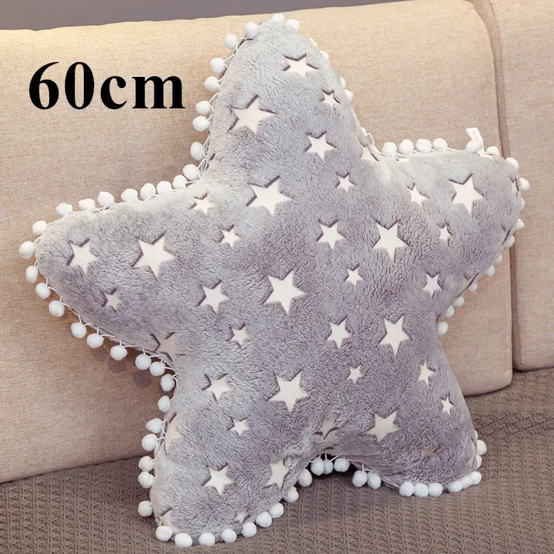 INS Plush Sky Series Luminous Cloud Moon Star Pillow Soft Cushion Kawaii Stuffed Plush Toys For Children Baby Kids Toy Girl Gift — image 11